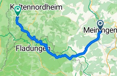 Route in der Bikemap App öffnen