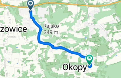 Route in der Bikemap App 枚ffnen