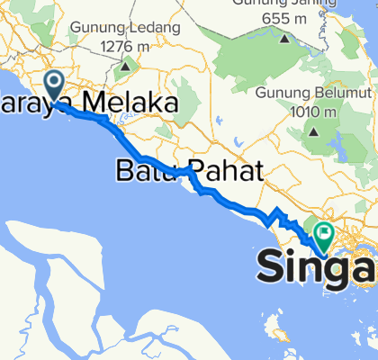 Melaka to Nusujaya