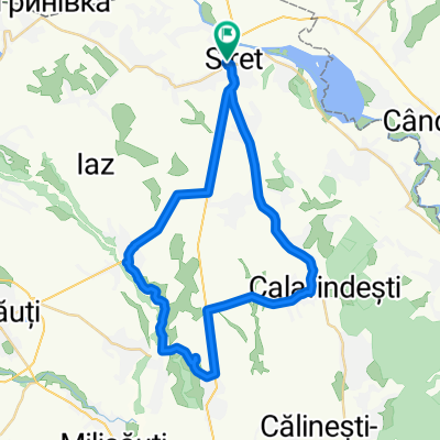 Long bike tour through Siret