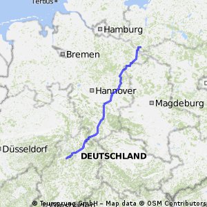 Elberadweg Lennzen