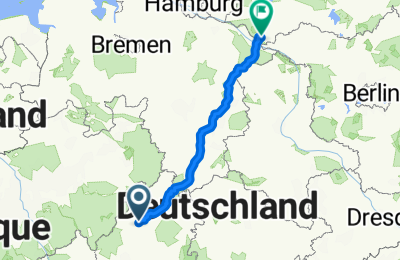 Route in der Bikemap App öffnen