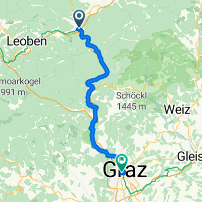 Bruck - Graz (60km, 290hm)