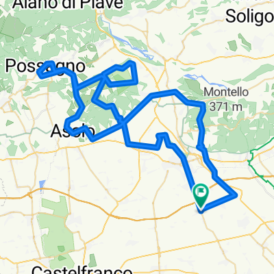 Mostaccin - Biss - Possagno - Asolo - Montello