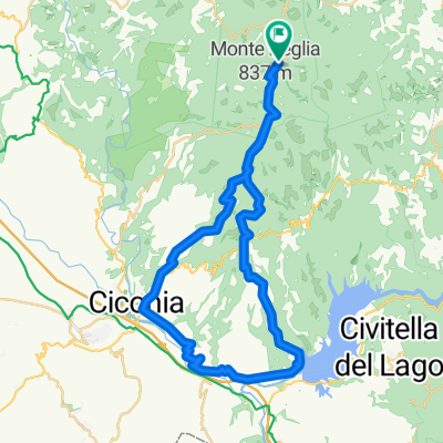 Zione-Orvieto-Lago di Corbara