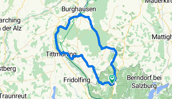 Lamprechtshausen - Burghausenrunde