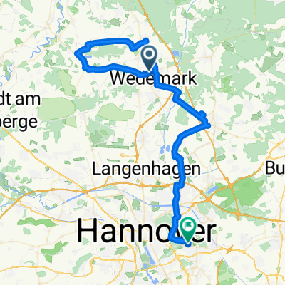 Melledorf - Springhorstsee - Isernhagen (Nds.-Teller)