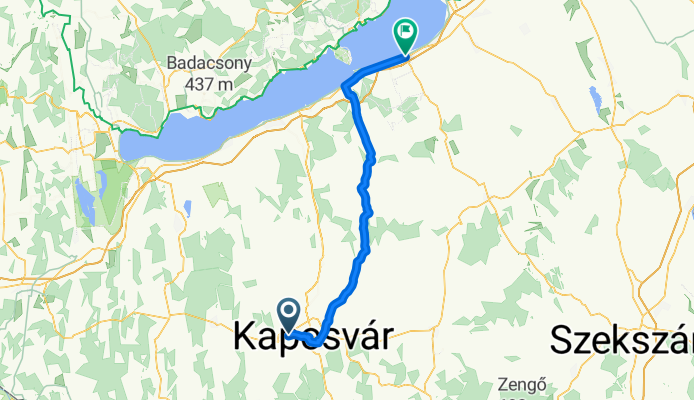 Kaposvár - Siófok TourdeHongrie