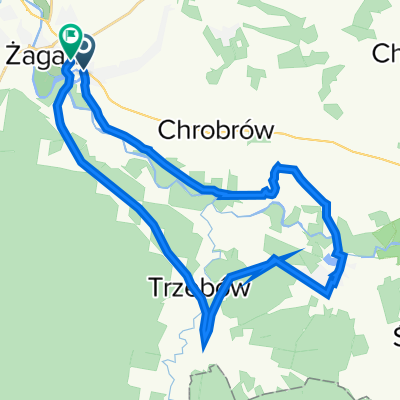 Żagań Doliną Bobru 