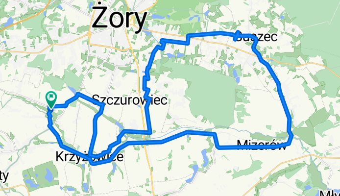 borynia-waroszwice-mizerow-suszec-baranowice
