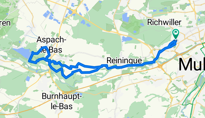 Pfastatt - lac de Michelbach