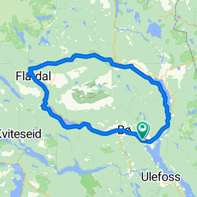 Gvarv - Notodden - Hjartdal - Seljord