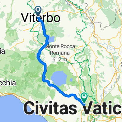 RVCC Italy Trip - Day 4 - Viterbo to Rome Outskirts