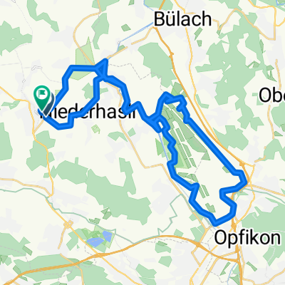 Lange Ausfahrt durch Dielsdorf