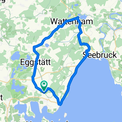 Seebruck-Gstadt-Eggstätt-Klosterseeon-Seebruck