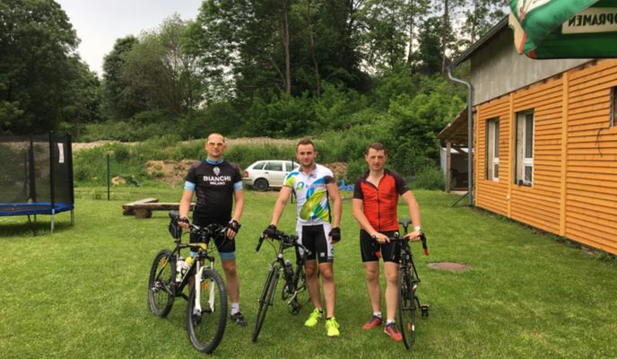 Photo 1 of the Bikemap route "Wycieczka przez Pastviny 5 czerwiec 2016" Photo 1 of the Bikemap route "Wycieczka przez Pastviny 5 czerwiec 2016"