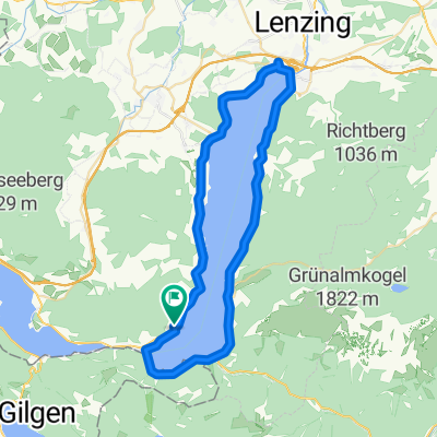Rundkurs um den Attersee
