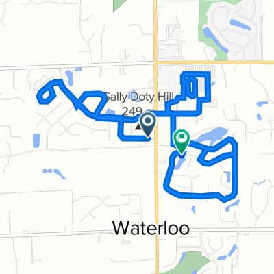 Short ride through Greenwood