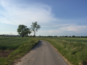 Punto saliente 1 lungo il percorso Bikemap "8er Wesertour"