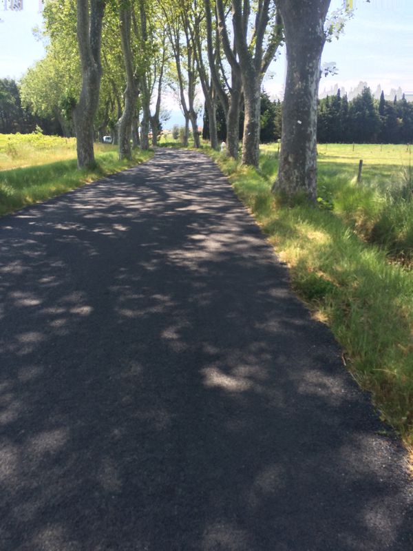 Long ride through Laroque d’Alberes