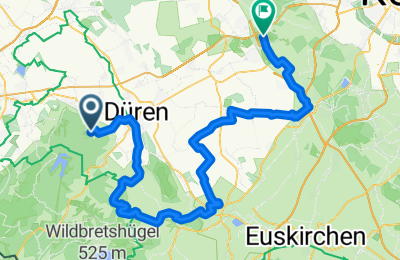Route in der Bikemap App öffnen