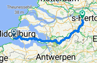 Route in der Bikemap App öffnen