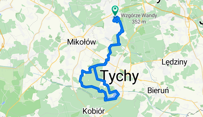 Katowice- Paprocany- Wyry- Ochojec