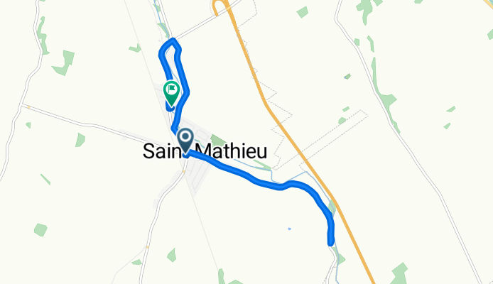 Quick bike tour through Saint-Mathieu