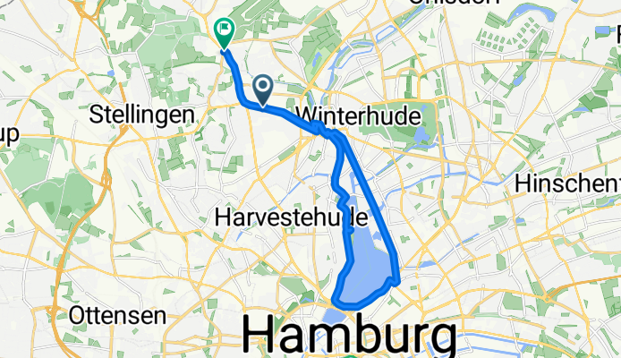 Radrunde durch Hamburg