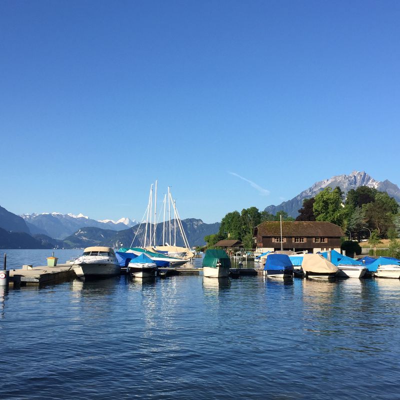 Schnelle Radrunde durch Meggen