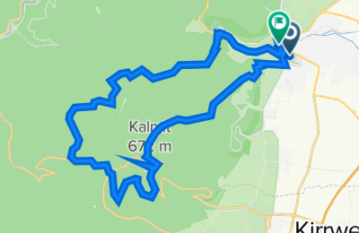 Route in der Bikemap App öffnen