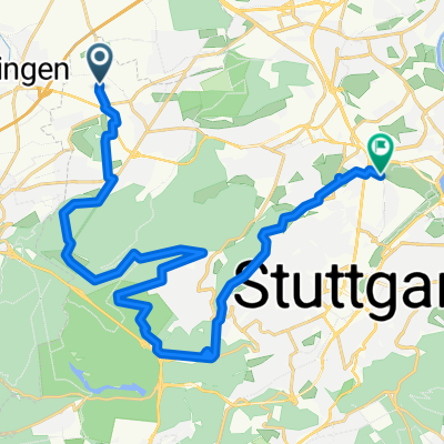 Weilimdorf - Stuttgart Nord - with a little extension