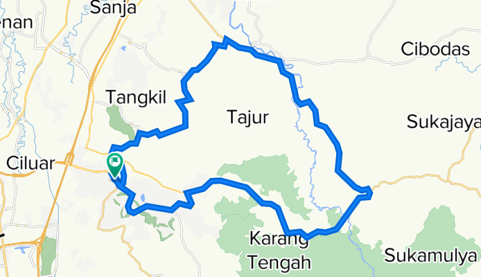 Panoramic Ride around Sentul (Hambalang Route)