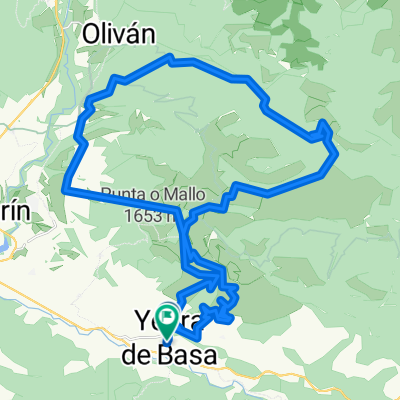subidas con 2 descensos desde yebra