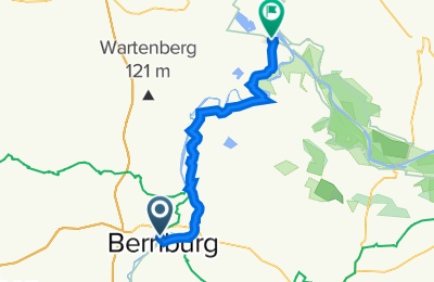 Route in der Bikemap App öffnen