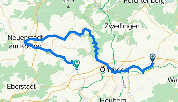 Neuenstein-Öhringen-Ohrntalradweg