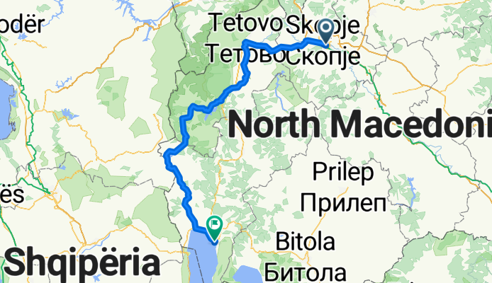 Skopje- Debar- Ohrid