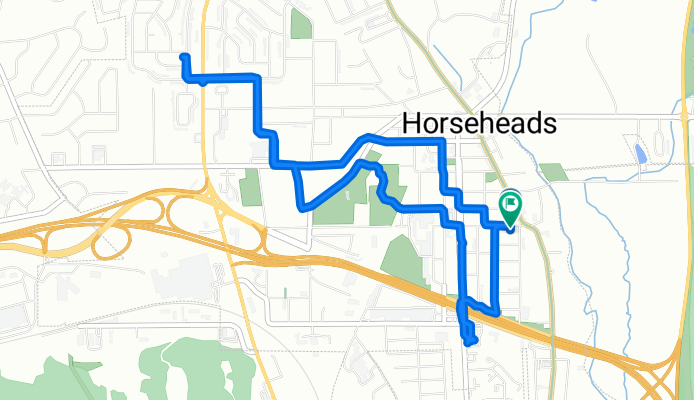 Quick ride through Horseheads