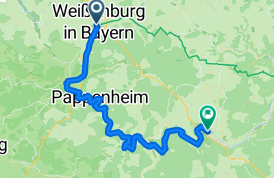 Route in der Bikemap App öffnen