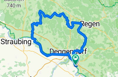 Route in der Bikemap App öffnen