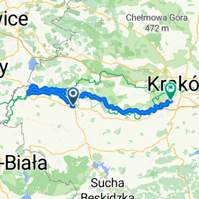 Zator PKP_Oświęcim_Krk_Czerwone Maki