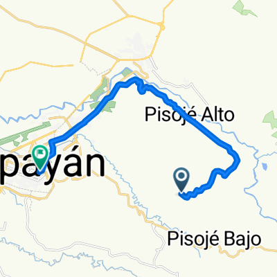 bike tour through Popayán