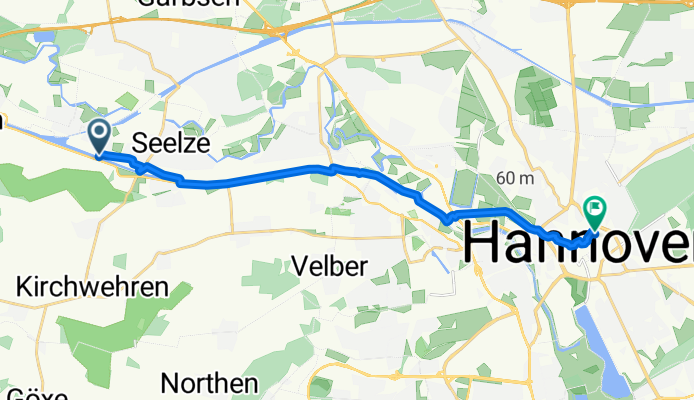 Radrunde von Seelze nach Hannover