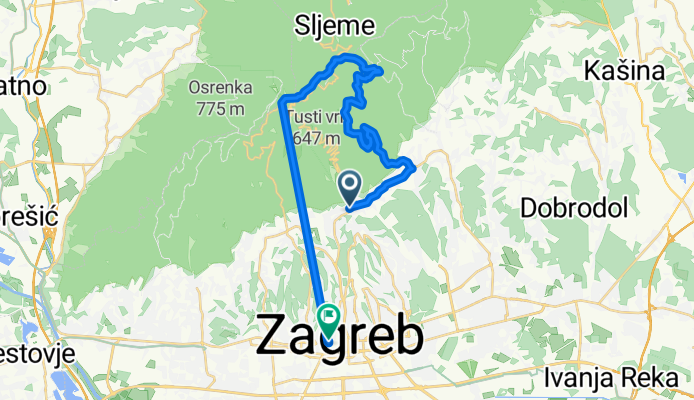 tunel - markusevec - hunjka - snjezna kraljica - vidikovac