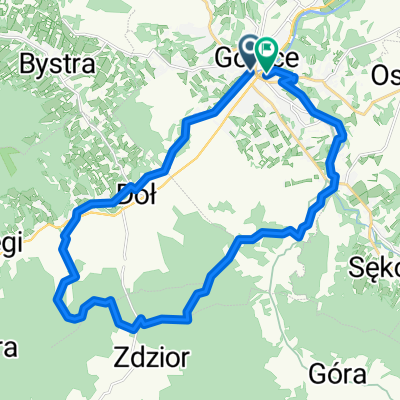 Gorlicki Bieg Górski 2016 - trasa krótka