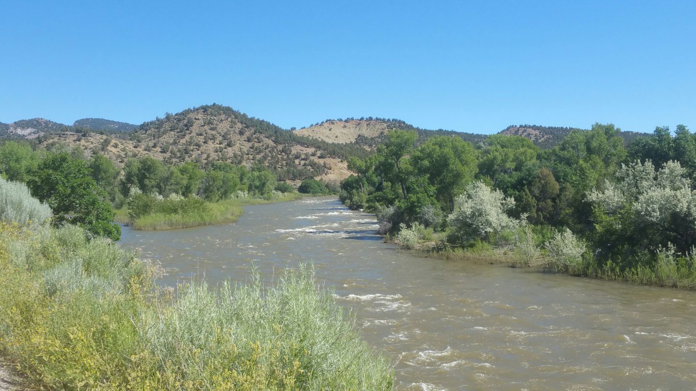 Long bike tour from Aztec to Durango