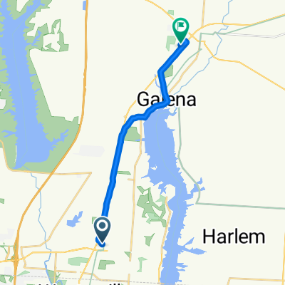 bike tour from Westerville to Sunbury