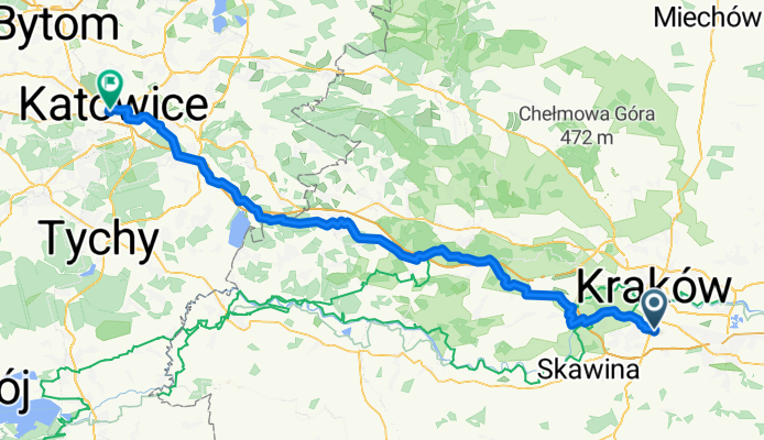 Krakow - Katowice stanica