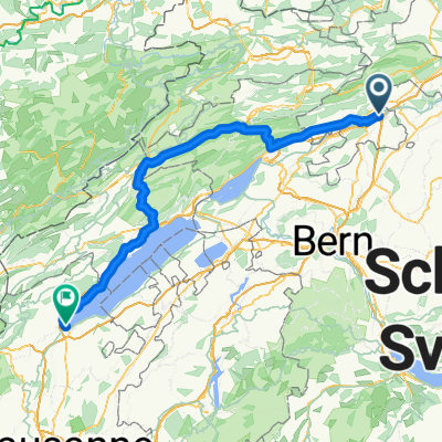 Luterbach - Chaux de Fonds - Yverdon-les-Bains