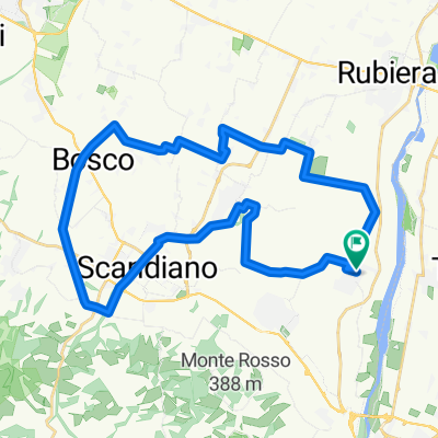 Salvaterra, Sabbione, Jano, Arceto, Salvaterra.